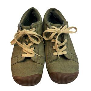 Keen Women's Reisen Cascade Shoes Brown Lace-Up Suede Sneakers Hiking Outdoor 10